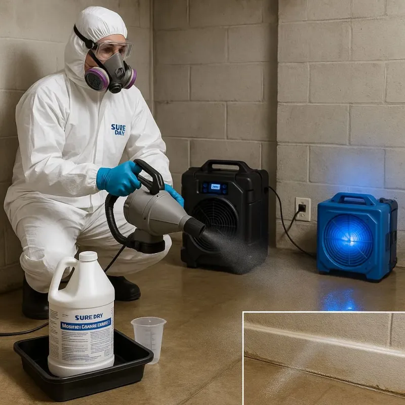 Sanitization and Odor Removal process in Kings County, CA
