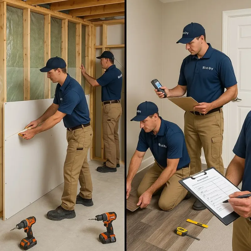 Repairs and Reconstruction process in Kings County, CA